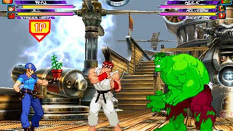 Marvel vs. Capcom gameplay