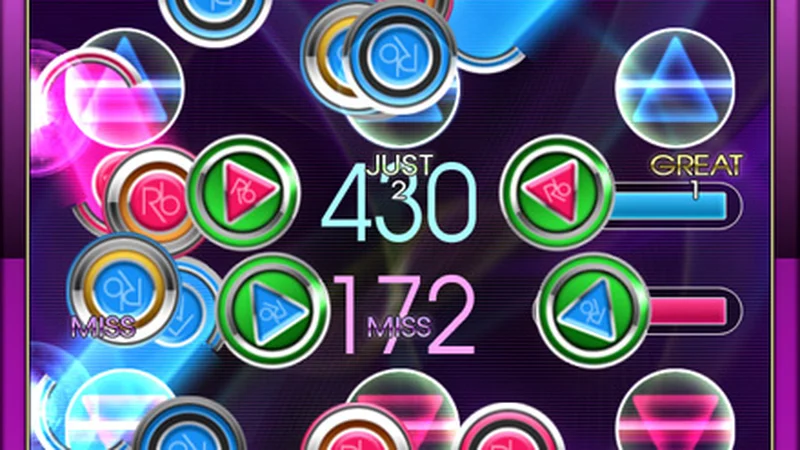 Reflec Beat gameplay